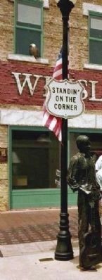 Standin' on the Corner and "Eagles" Tribute image. Click for full size.