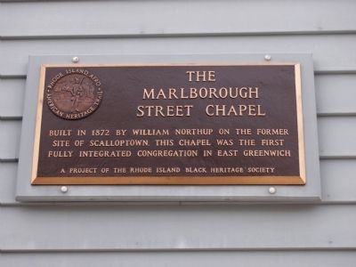 The Marlborough Street Chapel Marker image. Click for full size.