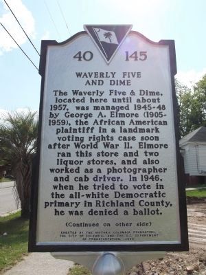 Waverly Five and Dime Marker image. Click for full size.