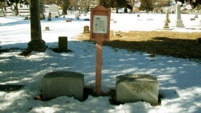 Andrew Jackson Poppleton Grave and Marker image. Click for full size.