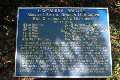 Lightburn's Brigade Marker image. Click for full size.