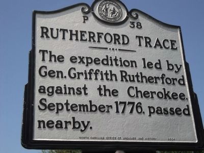 Rutherford Trace Marker image. Click for full size.