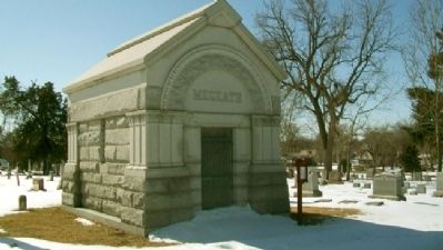 James G. Megeath Mausoleum & Marker image. Click for full size.