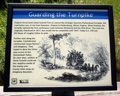 Guarding the Turnpike Marker image. Click for full size.