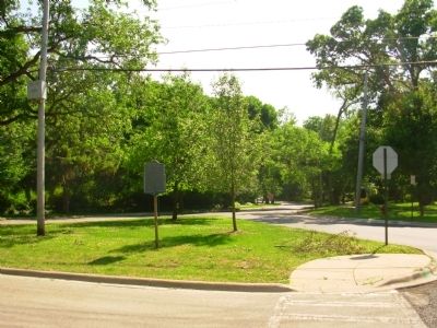 The Green Bay Trail Marker. Click for full size. The Green Bay Trail Marker image. Click for full size.