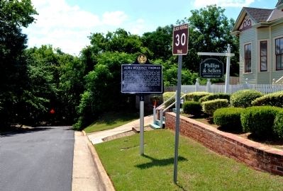 Alma Woodsey Thomas Marker, Side 1. Click for full size. Alma Woodsey Thomas Marker, Side 1 image. Click for full size.