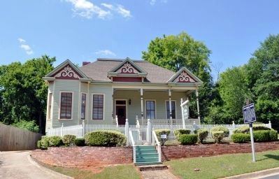 The Thomas House and the Alma Woodsey Thomas Marker, Side 2. Click for full size. The Thomas House and the Alma Woodsey Thomas Marker, Side 2 image. Click for full size.