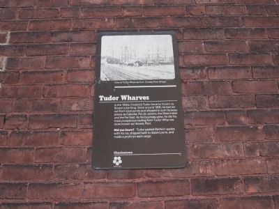 Tudor Wharves Marker image. Click for full size.