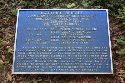 Matthies' Brigade Marker image. Click for full size.