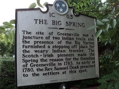 The Big Spring Marker image. Click for full size.
