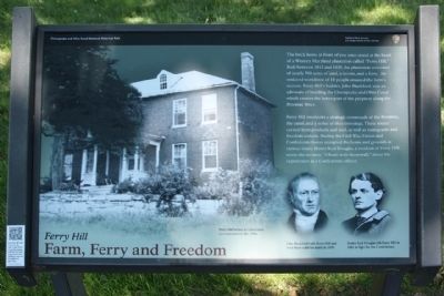 Ferry Hill Marker image. Click for full size.
