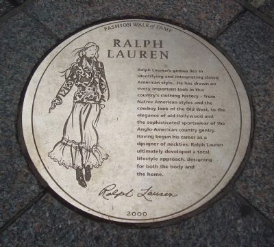 Ralph Lauren Marker image. Click for full size.