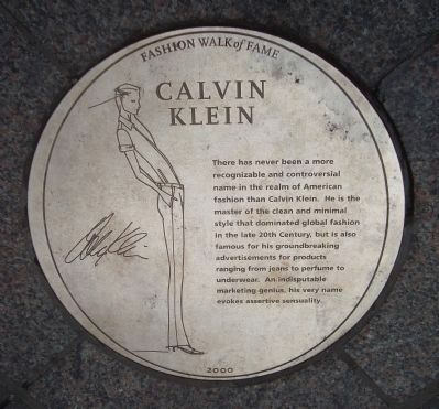 Calvin Klein Marker image. Click for full size.