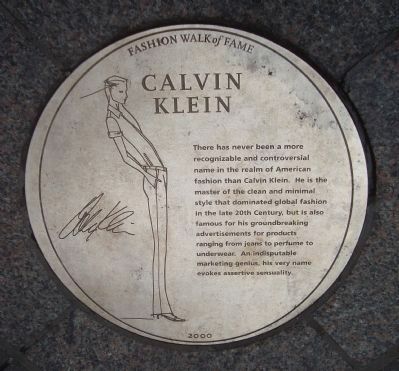 Calvin Klein Marker. Click for full size. Calvin Klein Marker image. Click for full size.
