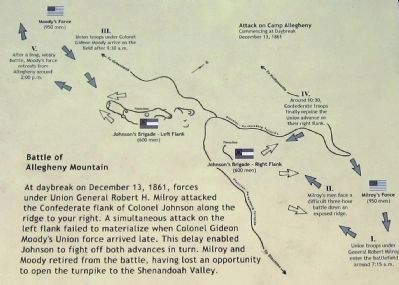 Battle of Allegheny Mountain image. Click for full size.