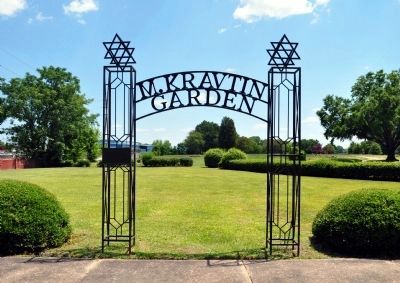 The Wrought Iron Gate, Entrance to the M. Kravtin Garden. Click for full size. The Wrought Iron Gate, Entrance to the M. Kravtin Garden image. Click for full size.