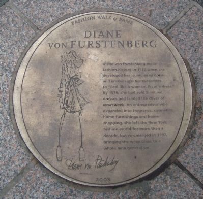 Diane von Furstenberg Marker image. Click for full size.