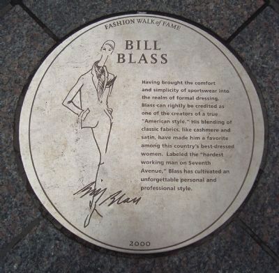 Bill Blass Marker image. Click for full size.