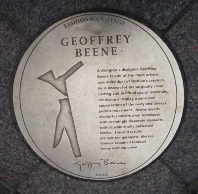 Geoffrey Beene Marker image. Click for full size.