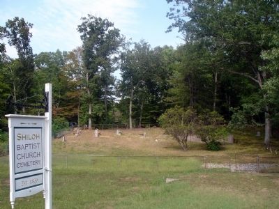 Shiloh Baptist Church Cemetery image. Click for full size.