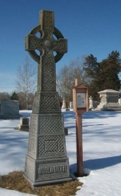 James M. Woolworth Grave Site & Marker image. Click for full size.
