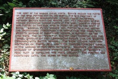 Cleburne's Division Marker image. Click for full size.
