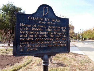 Chauncey Rose - - 1794 - 1877 Marker image. Click for full size.