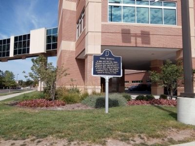 Wide View - - Union Hospital Marker image. Click for full size.