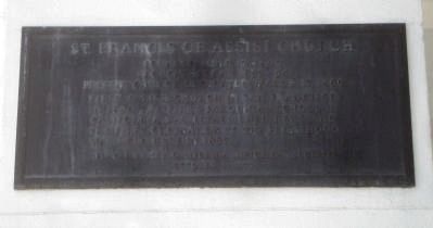 St. Francis of Assisi Church Marker image. Click for full size.