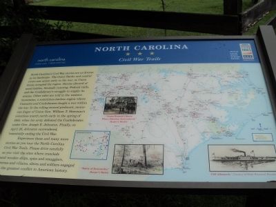 North Carolina Marker image. Click for full size.