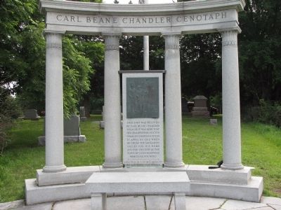 Carl Beane Chandler Cenotaph image. Click for full size.
