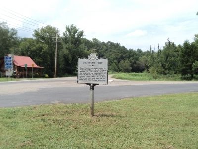 Whitson’s Fort Marker image. Click for full size.