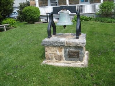 German Valley School Bell Marker image. Click for full size.
