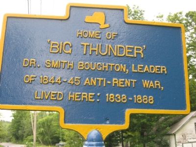 Home of Big Thunder Marker image. Click for full size.