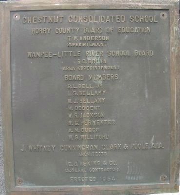 Cornerstone - Chestnut Consolidated School image. Click for full size.