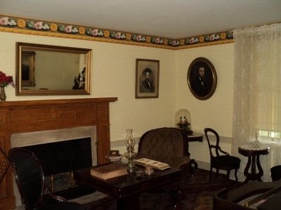 Parlor in Andrew Johnson Home image. Click for full size.