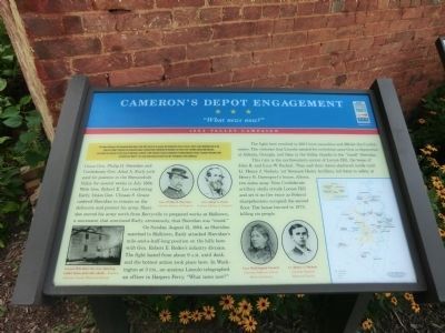 Cameron's Depot Engagement Marker image. Click for full size.