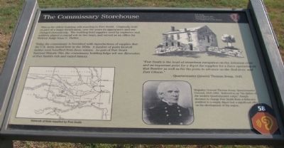 The Commissary Storehouse Marker image. Click for full size.