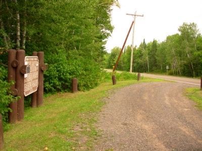Brule-St. Croix Portage Marker. Click for full size. Brule-St. Croix Portage Marker image. Click for full size.