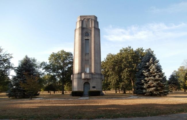 Veterans Memorial Bell Tower image. Click for full size.
