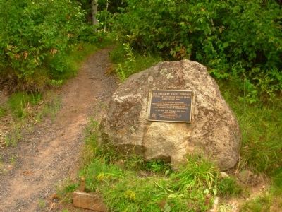The Brule St. Croix Portage Marker image. Click for full size.