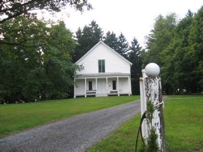 Current Friends Meeting House on the property. image. Click for full size.