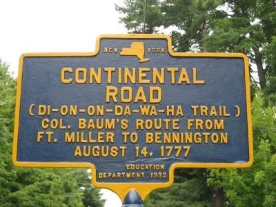 Continental Road Marker image. Click for full size.