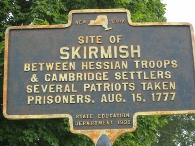 Site of Skirmish Marker image. Click for full size.
