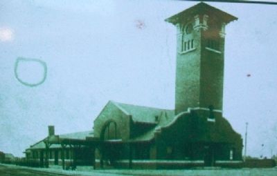 Union Depot Photo on Marker image. Click for full size.