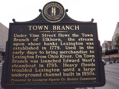 Town Branch Marker image. Click for full size.