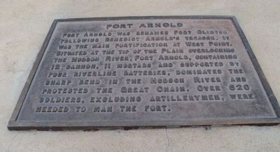 Fort Arnold Marker image. Click for full size.