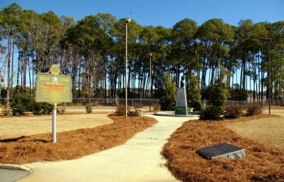 The Dwight David Eisenhower Memorial Gardens Marker. Click for full size. The Dwight David Eisenhower Memorial Gardens Marker image. Click for full size.