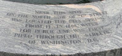 Washington City Spring Marker image. Click for full size.