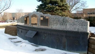 Boys Town Veterans Memorial. Click for full size. Boys Town Veterans Memorial image. Click for full size.
